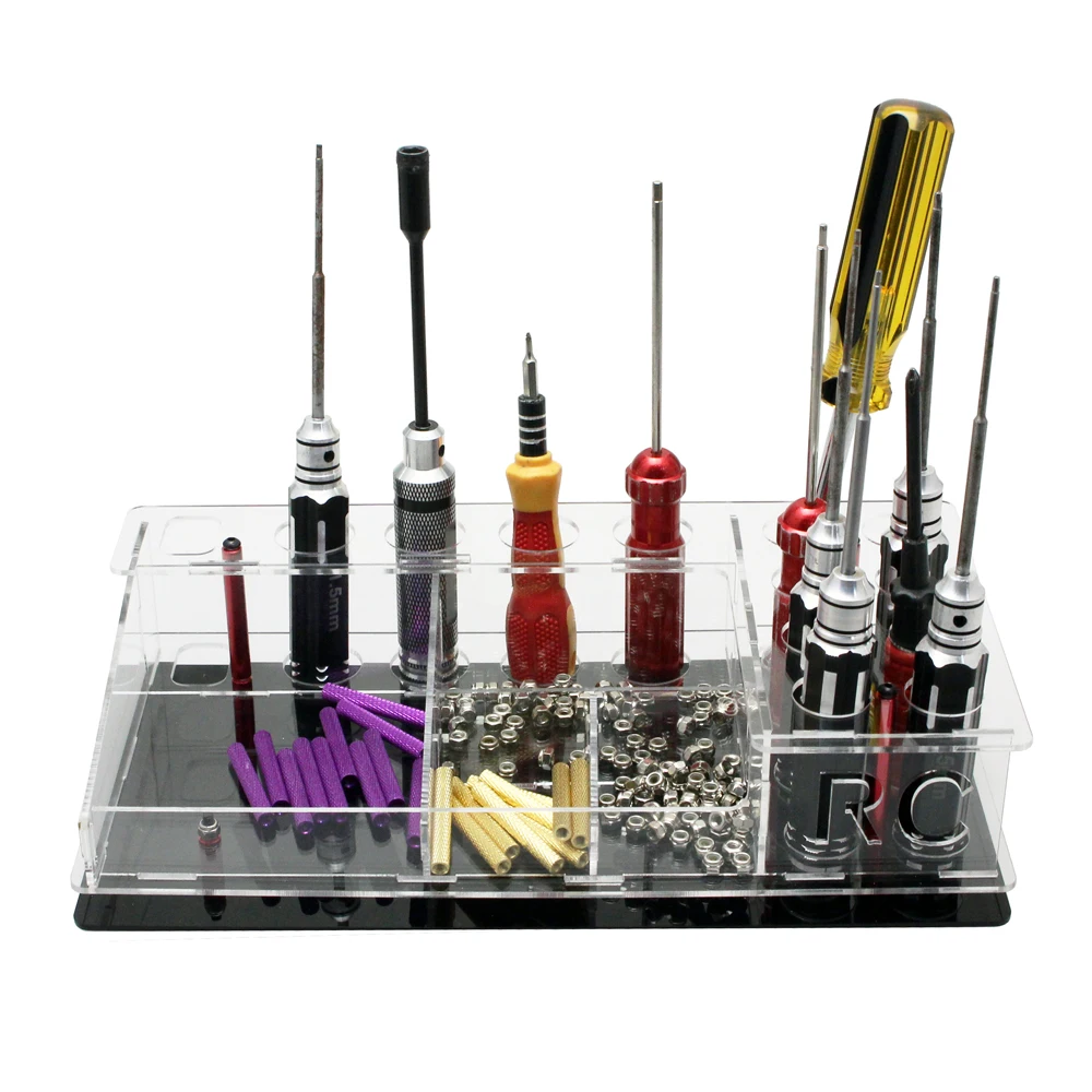 RC-Screwdriver-Shelf-Hex-Screwdriver-Tool-Kit-Stand-Holder-Display-Tray-FPV-Tool-Storage-Rack (1)