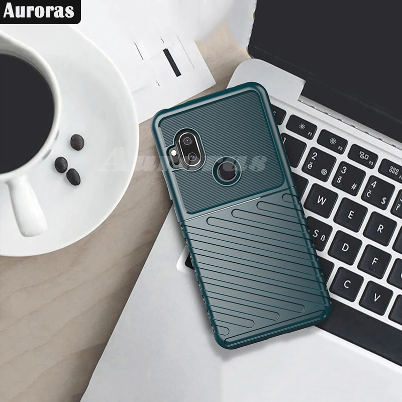 Чехол Auroras для Motorola One Hyper мягкий силиконовый резиновый противоударный