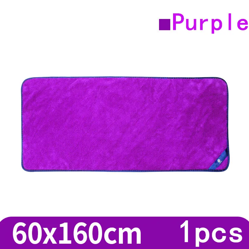 purple 1pcs Тряпка для чистки автомобиля, тряпка для пыли, пушистое мягкое полотенце из микрофибры, полотенце для мытья, полотенце для автоухода, полотенце для мытья автомобиля, не царапается - Цвет: purple 1pcs