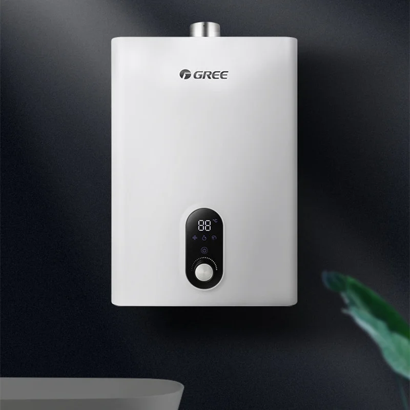 GREE Gas Water Heater Household 13 Liter Natural Gas Constant Temperature  Anti Freezing Vertical Screen - AliExpress
