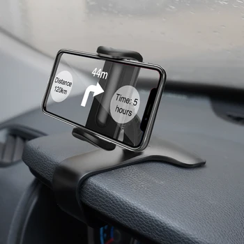 

Universal 360 Rotating ABS Cell Phone GPS Car Dashboard Mount Phone Holder Stand Hud Clip-On Cradle Phone Bracket Car Holder