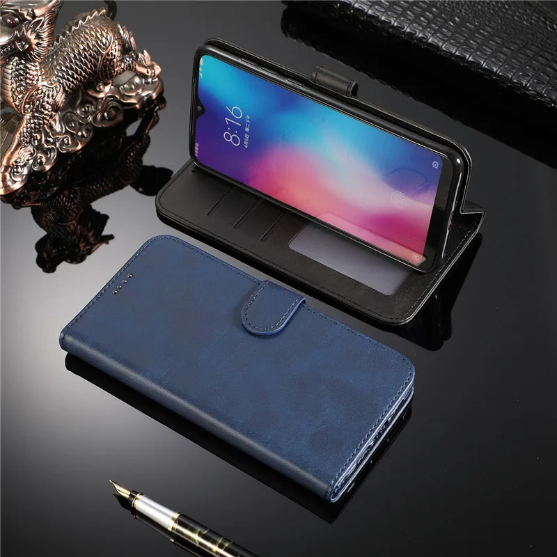 Original for xiaomi 9 case Luxury Case For xiaomi mi 8 9se 6X S2 F1 redmi note 5 6 7Leather Flip Wallet Magnetic Cover With Card
