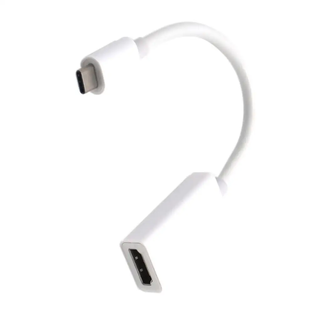 Адаптер типа C к HDMI USB 3,1 type C Мужской к HDMI Женский конвертер USB-C кабель для samsung S8 Macbook huawei Mate10 P20
