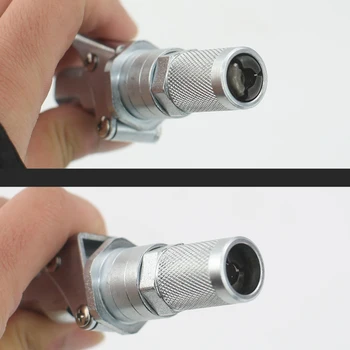 

12000PSI High Pressure Labor Saving Oil Injection Nozzle Butter Nozzle Gun Head Durable Lock Clamp Type Auto Replacement Parts