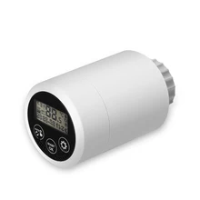 Tuya ZigBee Smart Radiator Actuator Thermostatic Radiator Valve LCD Digital APP Temperature Controller Work With Alexa Google