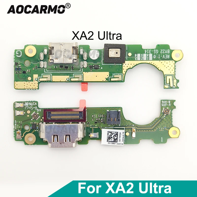 For SONY Xperia XA2 Ultra XA2U H4233 H4213 USB Charging Port Charger Dock Connector Microphone Mic Flex Cable Circuit Board | Мобильные