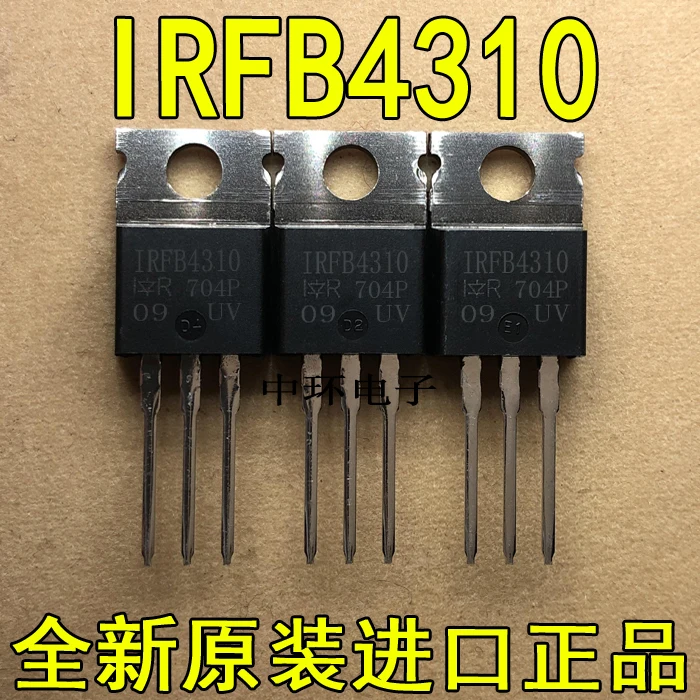 10 шт./лот IRFB4310 IRFB4310PBF ИК-220 полевого транзистора 130A100Vx m y