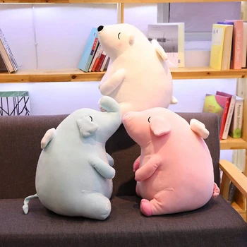 

Cute Elephant Plush Toy comforting pillow baby sleeping doll doll baby doll birthday gift girl