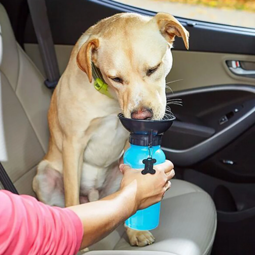 Pet питьевая вода для собак, бутылка для спорта, выдавливания, щенка, кота, портативная, для путешествий, на открытом воздухе, миска, кувшин для питьевой воды, чашка, диспенсер