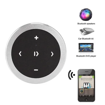 

Set Car Wireless Bluetooth Media Audio Remote Control Button Steering Wheel Mount