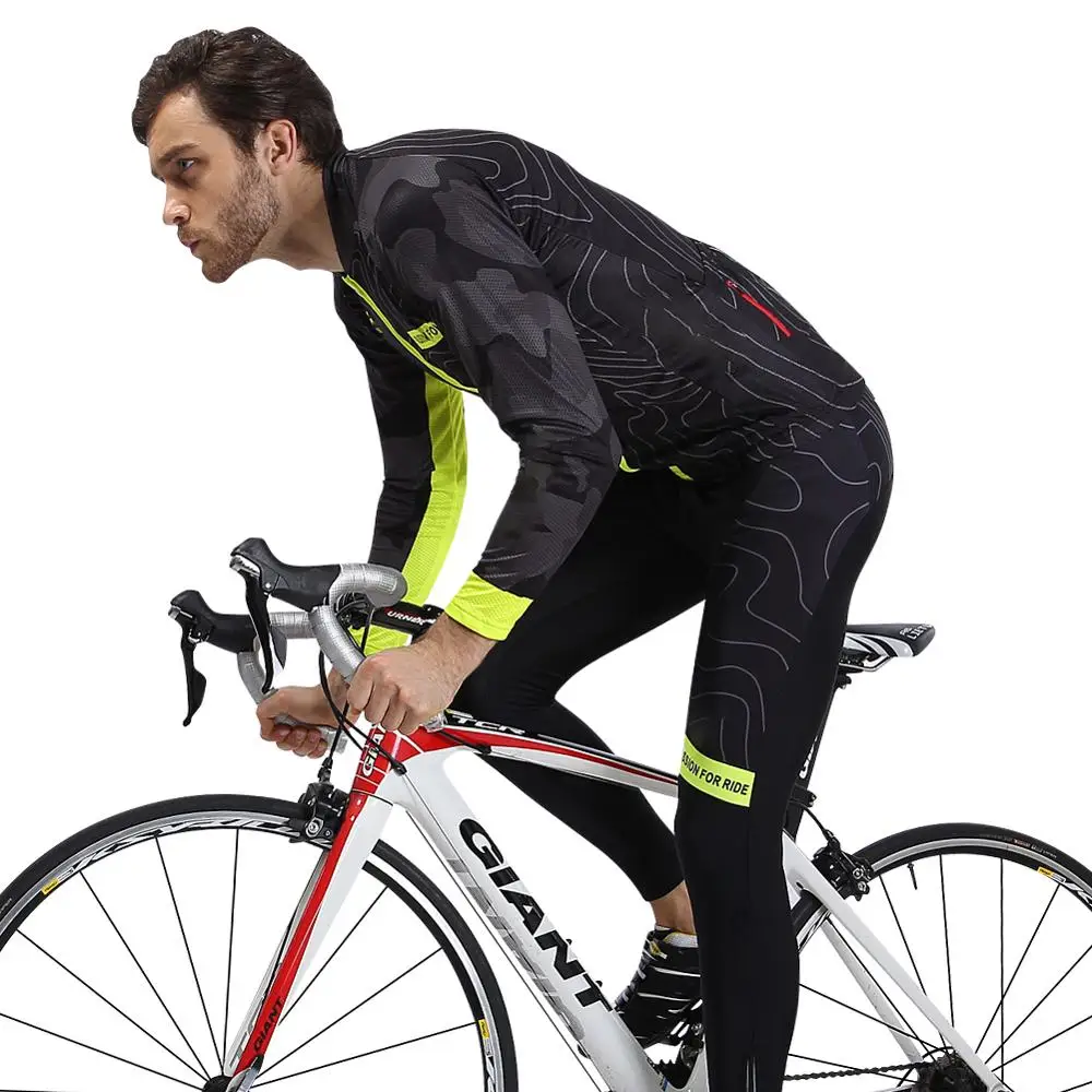 2019 Winter Cycling Thermal Fleece Long Sleeve Set Clothes maillot ciclismo Kit Bike Winter Cycling Clothing Ropa de invierno