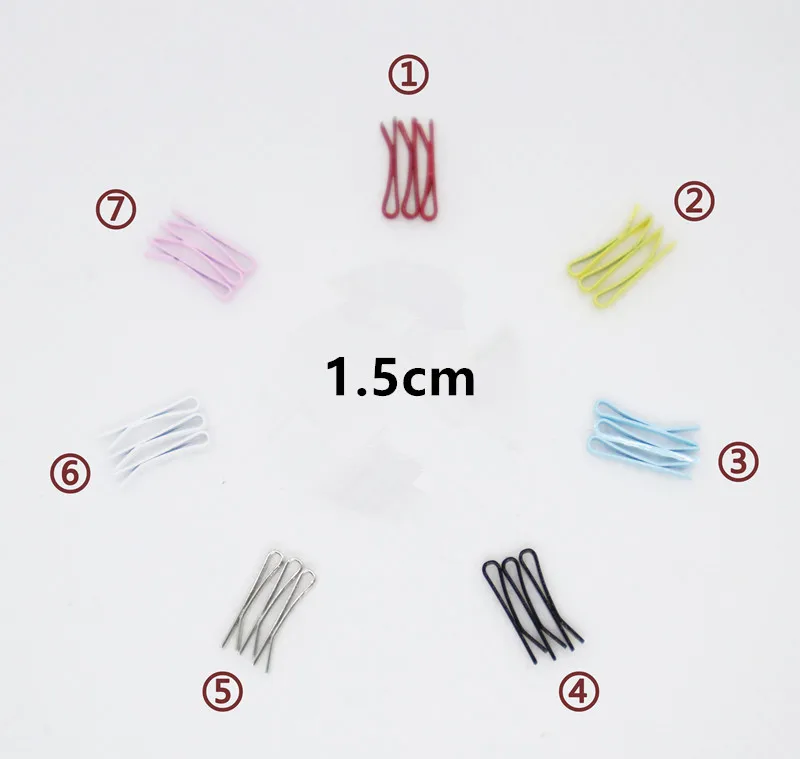 Mini Clips BJD OB11 Hair Decoration Dolls Accessories 1/12 1/6 8Pcs1.5-3cm