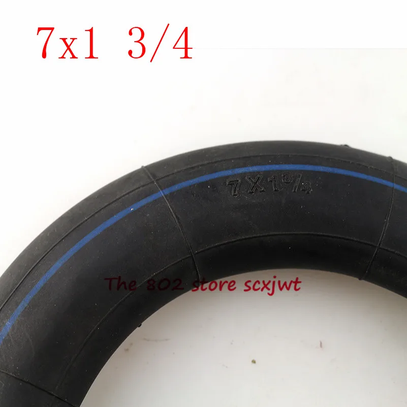 Lightning 7x1 3/4 с изогнутым металлический клапан стволовой внутренней трубки для электрического скутера 7 дюймов бутил камера шины