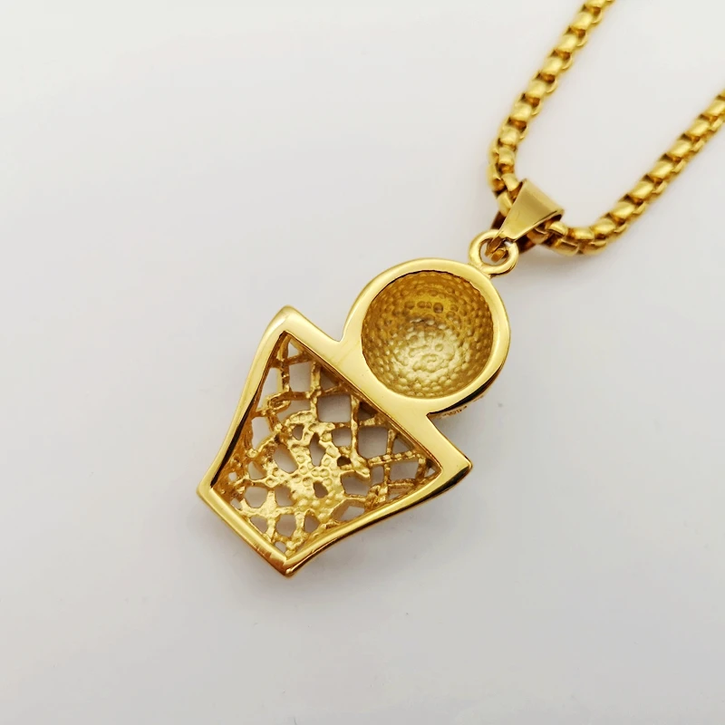 Bling номер 23 баскетбольная сетка ожерелье Мужская хип-хоп мода спортивный рэпер Ожерелье «Баскетбол» рок ювелирные изделия
