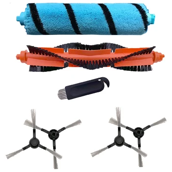 

Roller Soft Brush Side Brush Robot er Replacement for Conga 3490 4090 5090 Vacuum Cleaner Xiaomi STYJ02YM