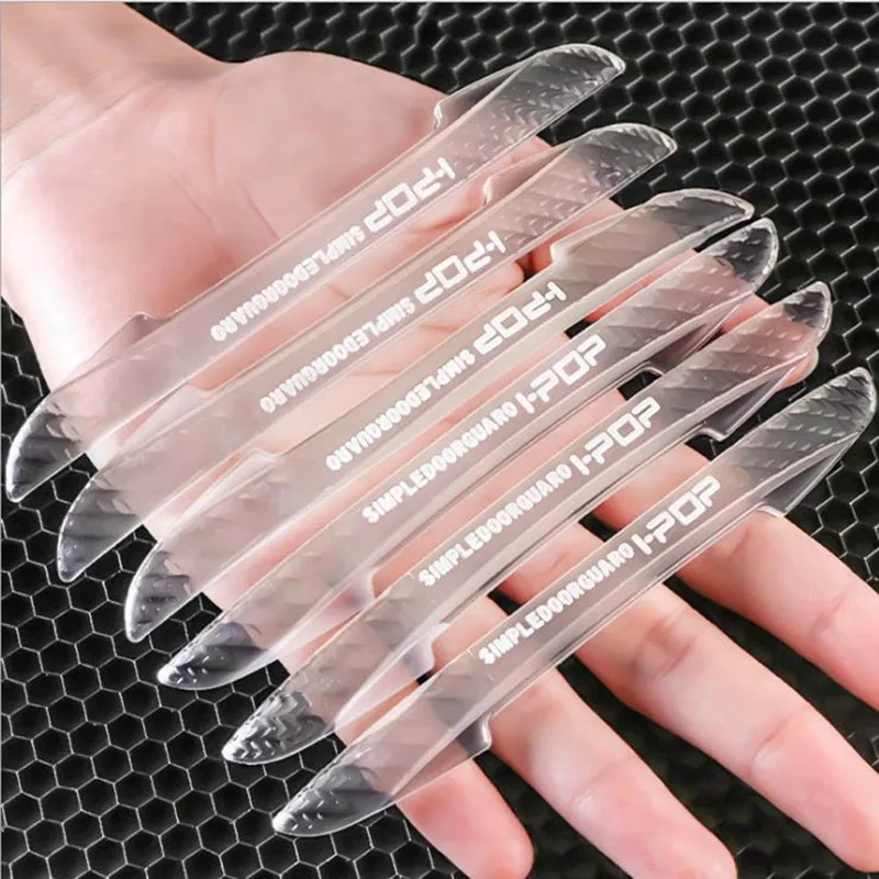 

New 6 Pcs/Pack Auto Anti-Collision Car Door Bumper Strip Scratch Protector Car Door Crash Blade Car Accessories Decoration