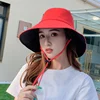 Unisex Summer Foldable Bucket Hat Women Outdoor Sunscreen Cotton Fishing Hunting Cap Men Basin Chapeau Sun Prevent Hats Present ► Photo 2/6
