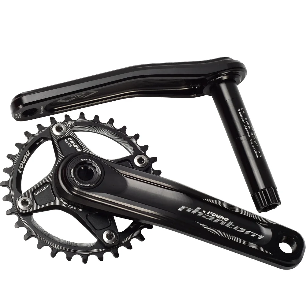 

Fovno Claw Plate Surelink GXP Crank BB30 Plate Brace 104bcd Negative Tooth Transition Socket