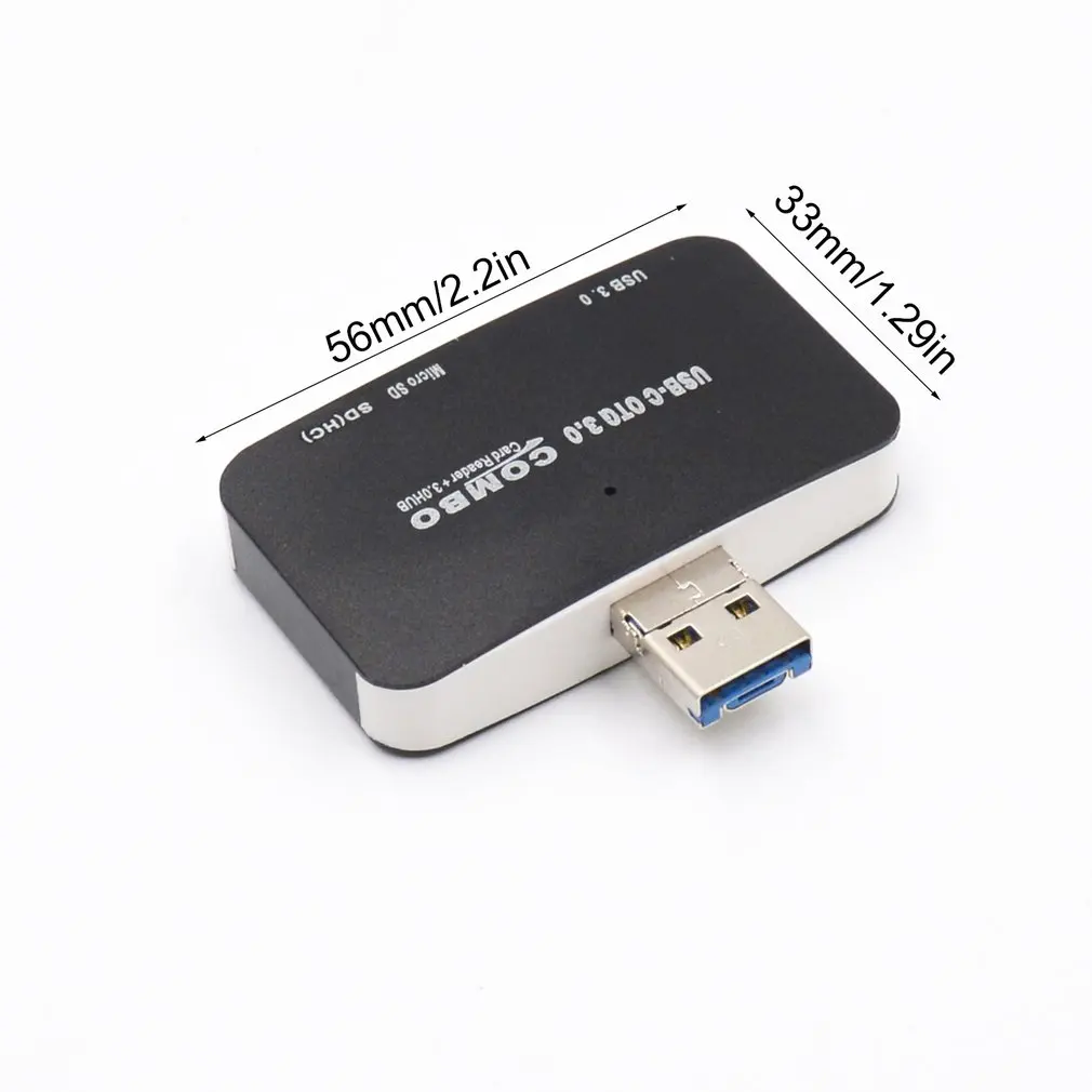Кард-ридер USB 3,0 все в одном SD/Micro SD Compact Flash смарт-карта памяти Адаптер Тип C OTG SD кард-ридер
