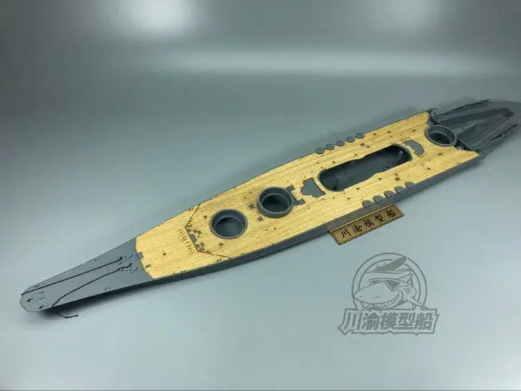 Cy350048 1/350 Tamiya Ijn Yamato Corazzata Ponte In Legno 78025
