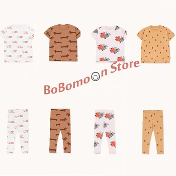 

Pre-sale BOBOmoon-TC 2020 Summer Baby Girls Clothes Children's Sets Fashion Beach Christmas Boutique Kids Boys Clothes