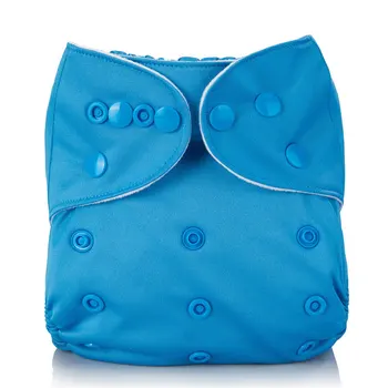 2020 New Reusable Baby Cloth Diaper washable Solid Color Baby Nappy One Size Adjustable Many Colors Available Cloth Diapers lecy eco life one size sleeve diaper with color tab square tab baby reusable nappy with stay dry suede cloth inner wholesale