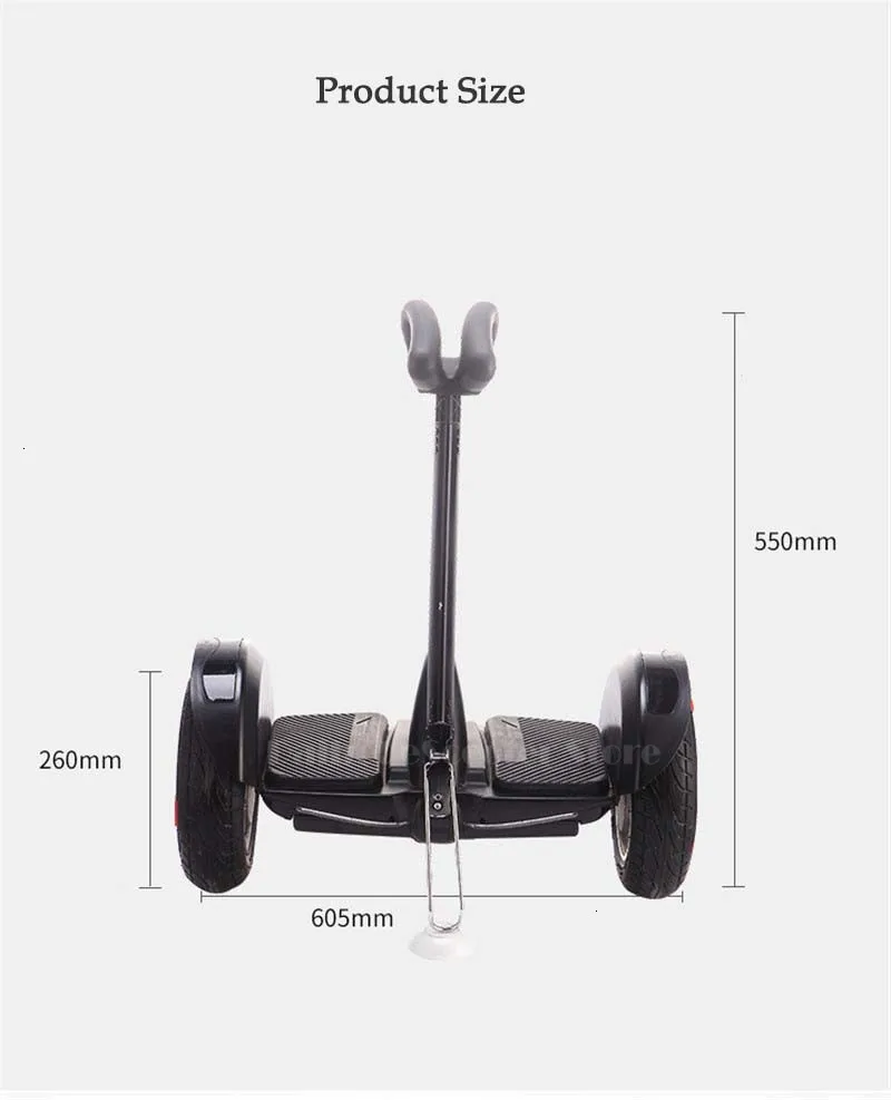 Daibot Oxboard Hoverboard Two Wheels Self Balancing Scooters with APP 10 Inch Self Balance Electric Scooter For Adults Kids      (20)