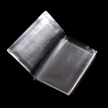 

2PCS High Quality PVC Transparent Auto Documents Cover Car ID Card Holder Bags Driver's License Case Protect