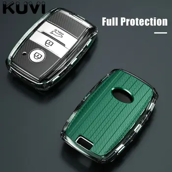 

TPU Smart Car Key Case Cover Shell For Kia KX3 KX5 K3S RIO Ceed Cerato Optima K5 Sportage Sorento L72 Car Styling Accessories