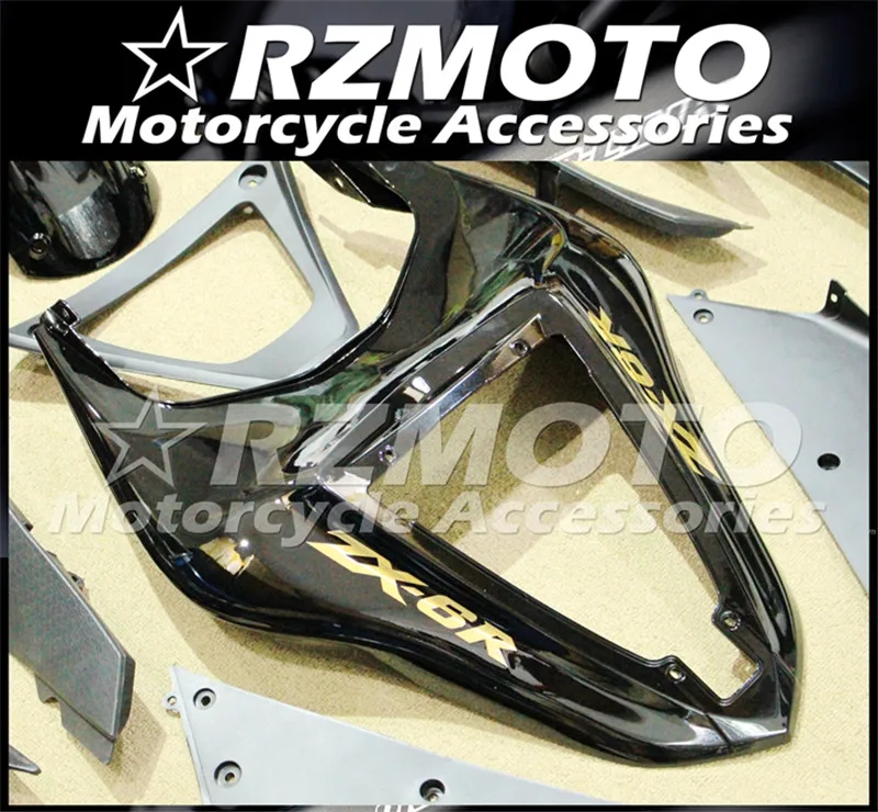 Мотоциклетный обтекатель abs Подходит для Kawasaki ZX6R 636 ZX-6R 2007 2008 корпусные детали пресс-форм Магазин № 0292