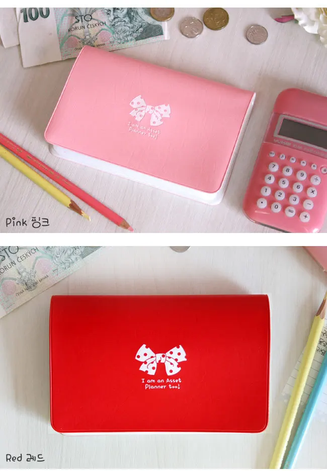 

Korean-style Bow Clutch Cute Cartoon Business Card Wallet Women's Wallet 12-Bit Card Holder