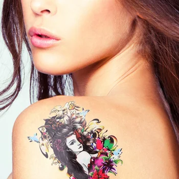 

5 Pcs Waterproof Fake Decorative Arm Tattoos Temporary Tattoo for Festival Party Body