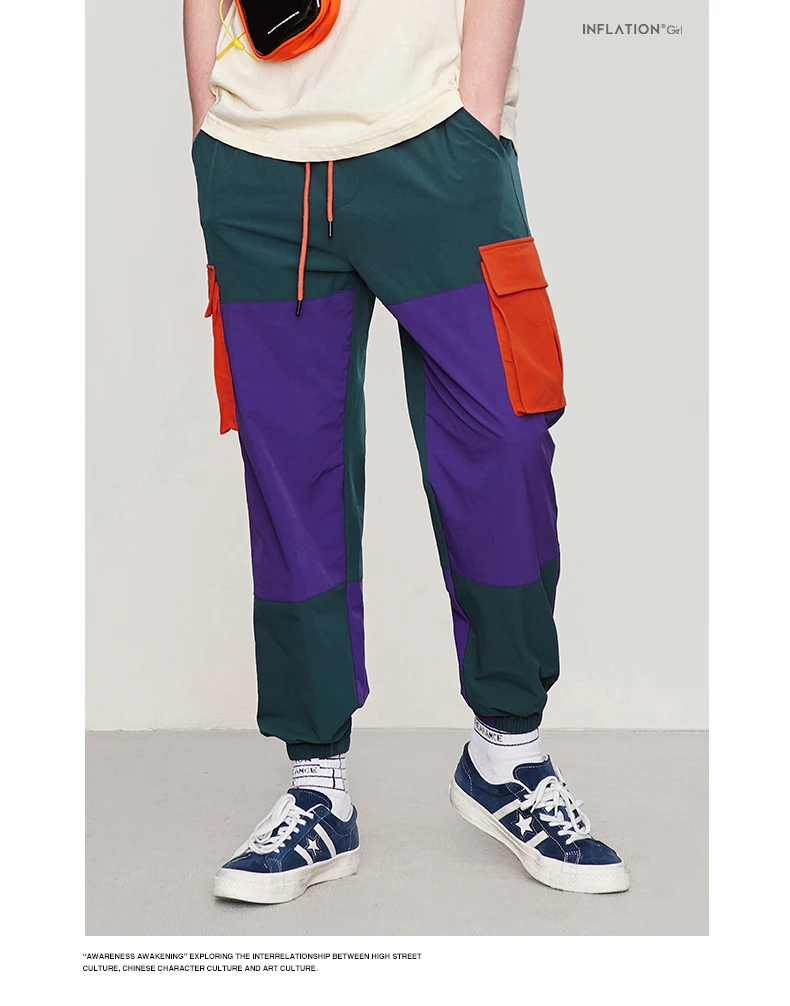 INFLATION Fanily Jogger/Штаны свободная одежда для мамы и меня штаны для папы и сына уличная Одинаковая одежда для семьи