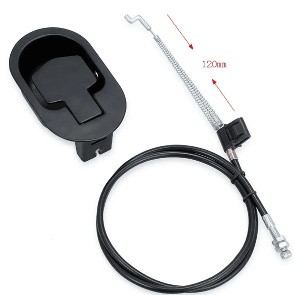 Black Durable Metal Sofa Recliner Release Handle Pressure Bar Pull Cable Chair Switch Wire With Spring And Cable For Sofa Couch