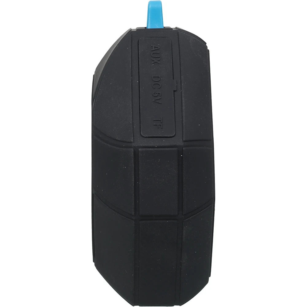 Колонка порт. Sven PS-77 черный/голубой 5W 1.0 BT/3.5Jack 10м 600mAh
