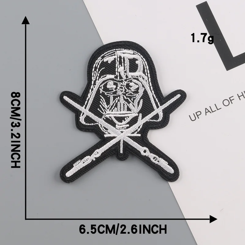 Star Wars Mandalorian Patch Embroidered Patches for Clothing Iron on Patches on Clothes yoda Darth Vader Troopers Accessories 