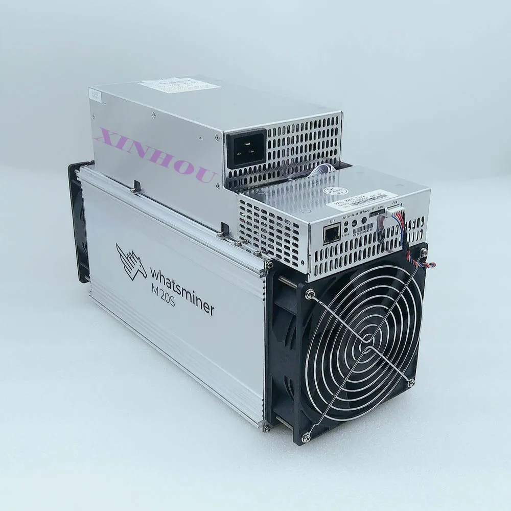Шахтерная микросхема WhatsMiner M20S 68T SHA256 BCH BTC Майнер лучше, чем M21 M21S M3 antminer S9 T17 T17e S17 S17e Innosilicon T3 T2T E12