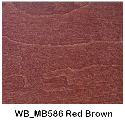 MB586 Red Brown Подгонянные окна деревянные жалюзи Реал деревянные ремешки венецианские жалюзи вертикальные жалюзи WB_MB580 - Цвет: MB586 Red Brown