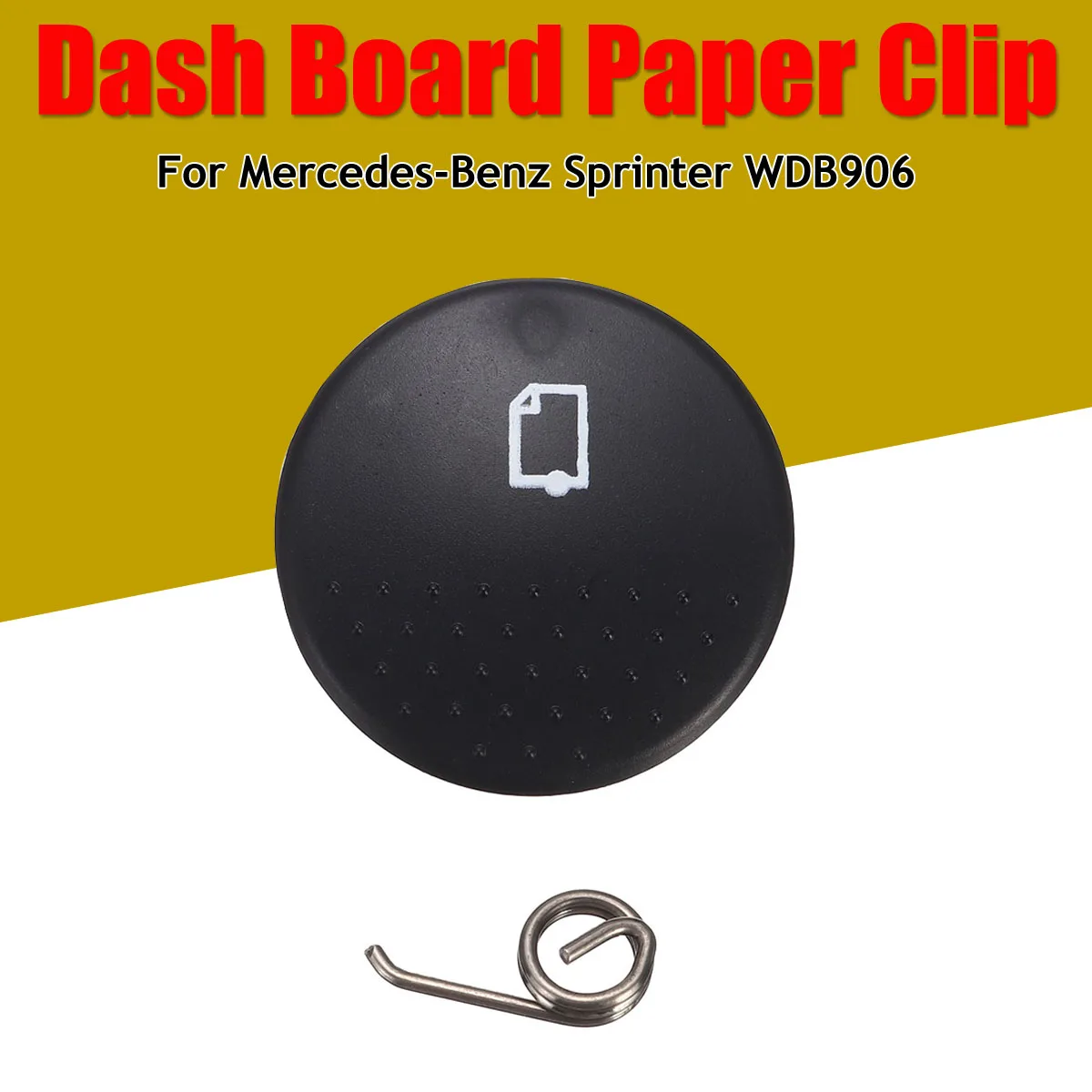 

Car Instrument Switch Button Key With Spring Set Dash Board Paper Clip For Mercedes For Benz Sprinter WDB906 A0008320000