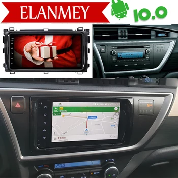 

Branded Genuine Android 10 Car Radio for toyota auris 2013 2014 car gps navigation Car Multimedia Vehicle video recorder Camera