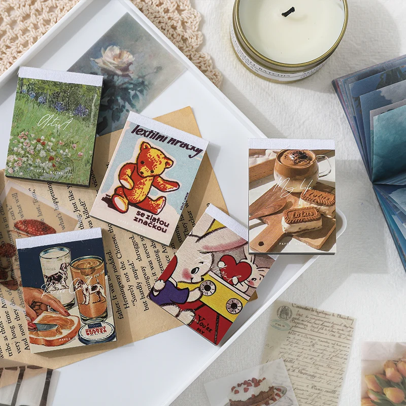 100 шт./упак. Kawaii Washi набор бумажных наклеек японские картины растения Diy Искусство ремесло клейкие стикеры s декоративные этикетки для дневника