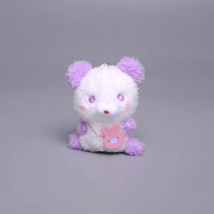 new Little bear kindergarten plush doll pendant bag pendant stuffed soft good quality fashione sweet doll couple birthday gift 5