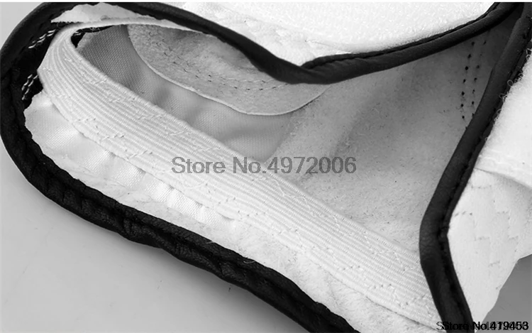 Мужские перчатки для гольфа из натуральной кожи, впитывающие пот, для левой и правой руки, дышащие, полная длина, противоскользящие, перчатки для гольфа D0516