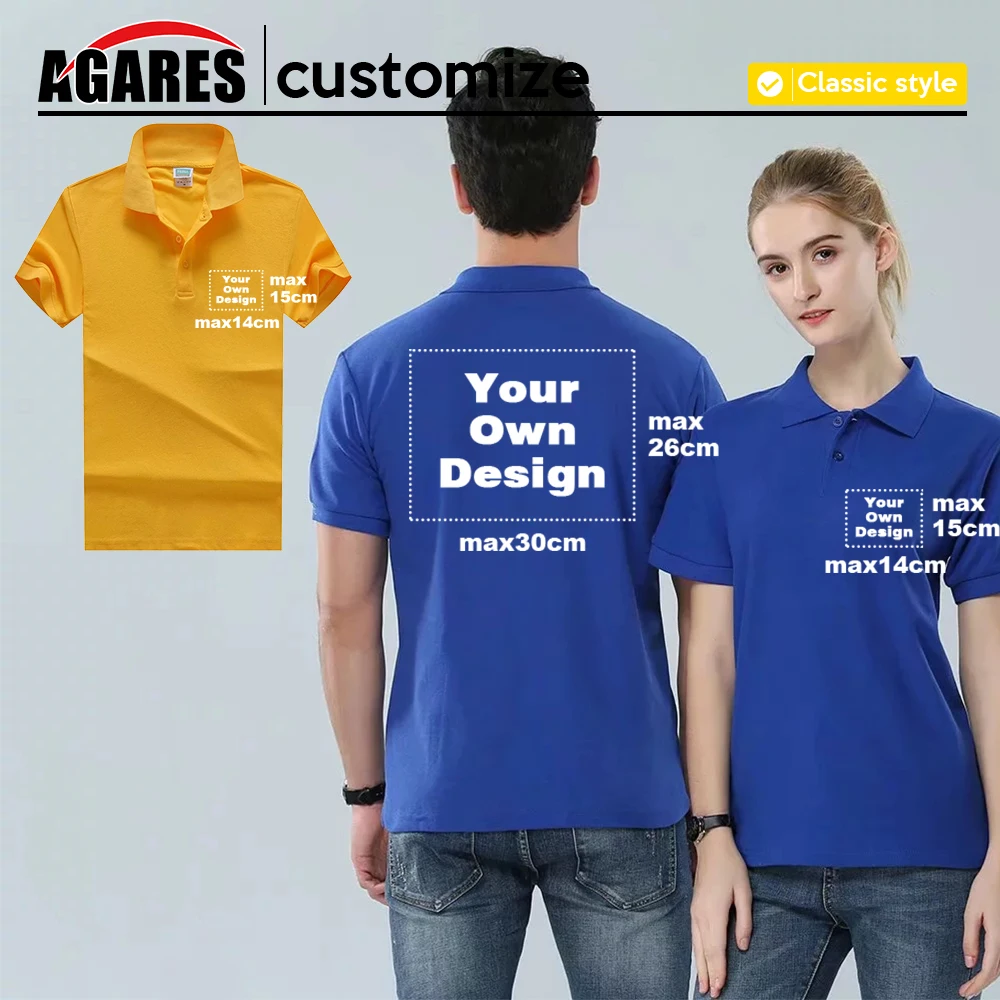 Ваш собственный дизайн логотип бренда/изображение белые на заказ мужские и женские рубашки-поло S-4XL размера плюс рубашка поло мужская одежда S-8