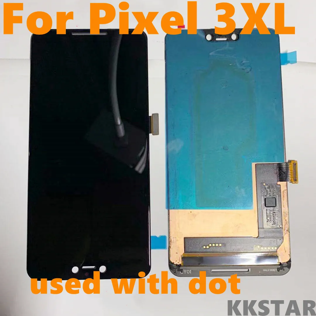 Оригинальный точечный экран для Google Pixel 3XL ЖК-дисплей зеркальный дигитайзер в