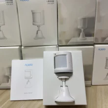 Aqara sensor de corpo humano inteligente detector movimento sensor sem fio zigbee conexão gateway para xiaomi mijia casa inteligente