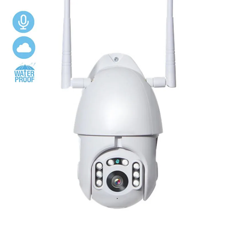 1080P PTZ скоростная купольная Wifi камера, уличная Wifi камера безопасности, беспроводная CCTV IP камера, внешняя 2-мегапиксельная домашняя геодезическая камера