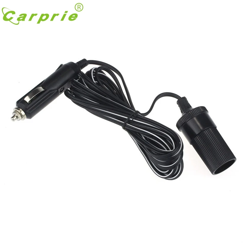 Автомобильный Стайлинг CARPRIE прикуриватель 12V 10A автомобильный аксессуар Прикуриватель разъем удлинитель Кабель 1-5 м W920 - Название цвета: C
