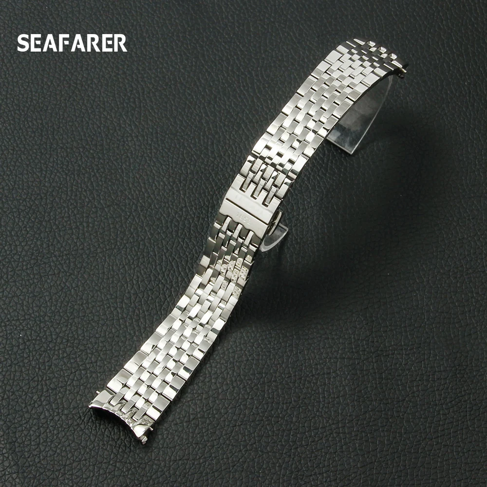 High Quality Stainless Steel Metal Watch Straps for Tissot 1853 T41 T006 Band Bracelet 19MM Accessories Men's Watchband | Наручные