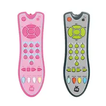 Детское музыкальное моделирование тв мобильный телефон пульт дистанционного управления электрические цифры обучающие игрушки